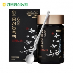 강원인삼농협,강원인삼농협 프리미엄 6년근 홍삼농축액 진세노25 240g