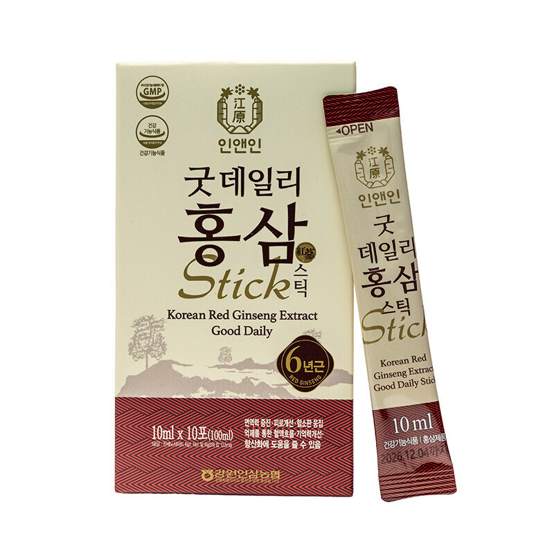 강원더몰,강원인삼농협 굿데일리 홍삼스틱(10ml * 30포)