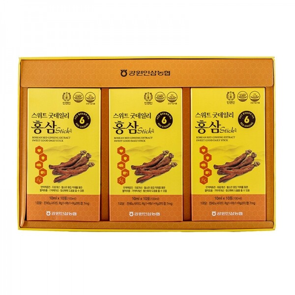강원인삼농협,강원인삼농협 스위트 굿데일리 홍삼스틱(10ml*30포)