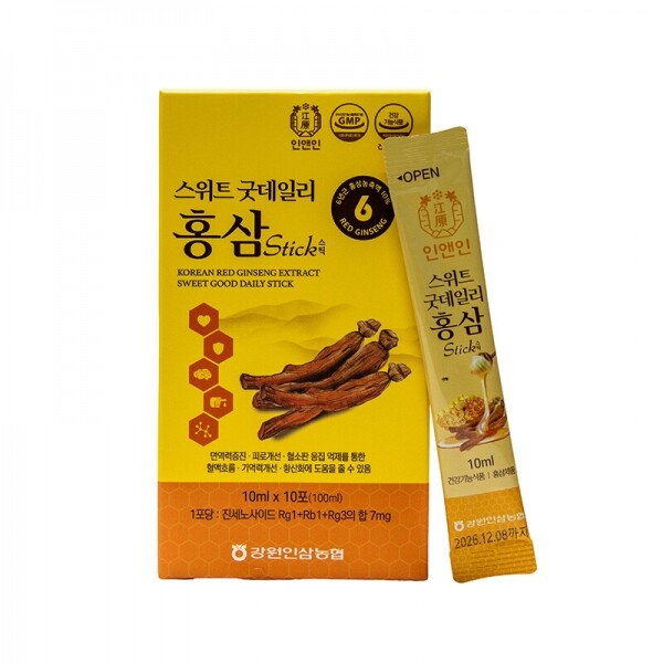 강원인삼농협,강원인삼농협 스위트 굿데일리 홍삼스틱(10ml*30포)