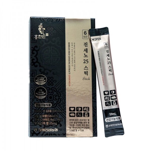 강원인삼농협,강원인삼농협 진세노25 스틱(10ml*30포)