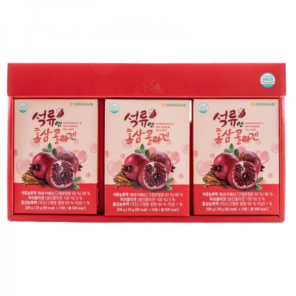 강원인삼농협,[1+1] 강원인삼농협 석류엔홍삼콜라겐
